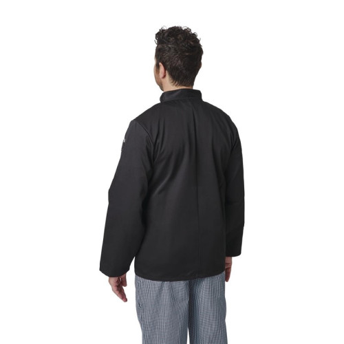 Whites Vegas unisex koksbuis lange mouw zwart M 