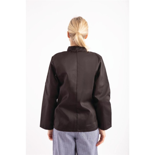 Whites Vegas unisex koksbuis lange mouw zwart M 
