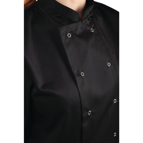 Whites Vegas unisex koksbuis korte mouw zwart XXL 