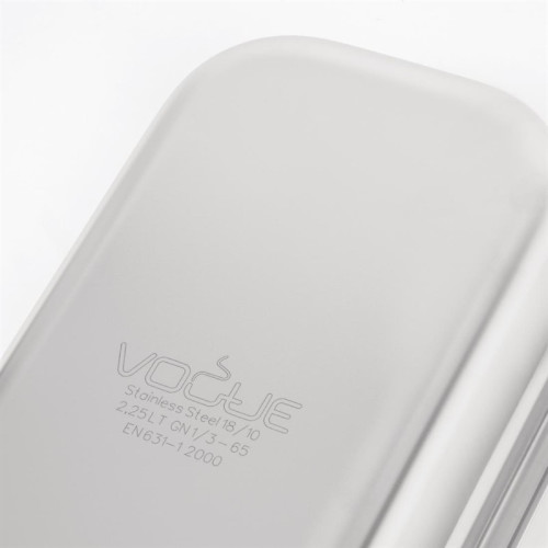 Vogue RVS GN 1/3 bak 65mm 