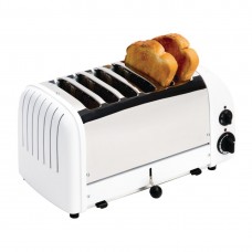 Dualit Vario broodrooster 6 sleuven wit 60146 Broodroosters & Tosti apparaten