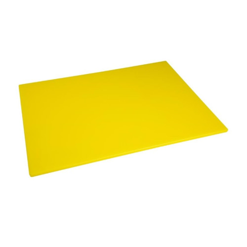 Hygiplas LDPE snijplank geel 600x450x10mm 