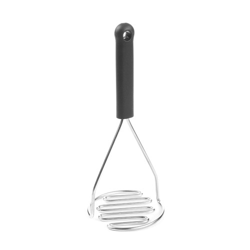 Pureestamper RVS 230 mm. Bak Accessoires