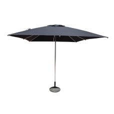 Eden Milan ronde parasol 2,5m zwart